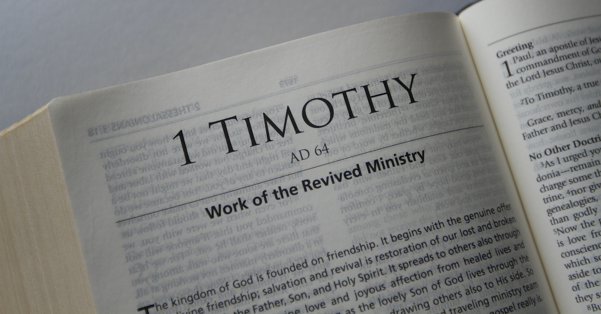 What is the Book of Timothy About? - As It Is in Heaven